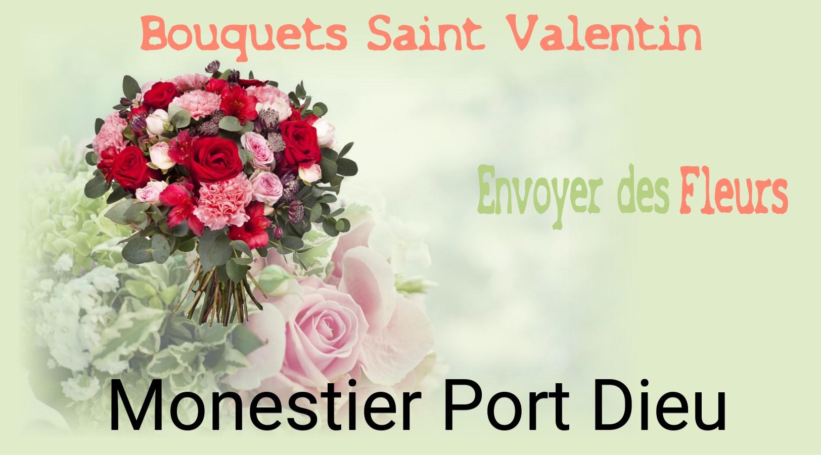 Roses de Saint-Valentin livrées à Monestier-Port-Dieu